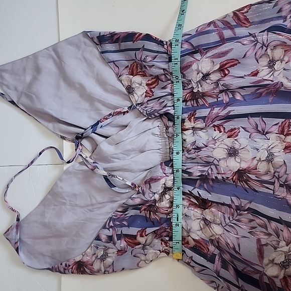 LAYERED WITH LOVE FLORAL  MAXI DRESS/ SIZE S - Picture 9 of 13